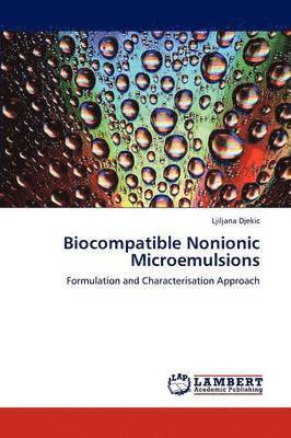 bokomslag Biocompatible Nonionic Microemulsions