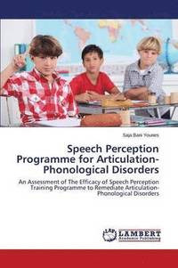 bokomslag Speech Perception Programme for Articulation-Phonological Disorders