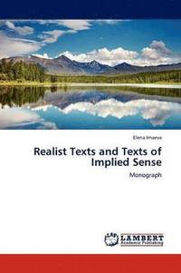 bokomslag Realist Texts and Texts of Implied Sense