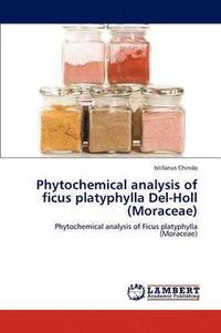 bokomslag Phytochemical Analysis of Ficus Platyphylla del-Holl (Moraceae)