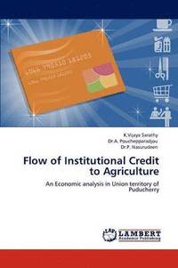 bokomslag Flow of Institutional Credit to Agriculture