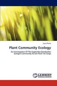 bokomslag Plant Community Ecology