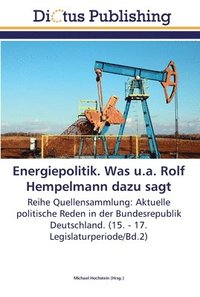 bokomslag Energiepolitik. Was u.a. Rolf Hempelmann dazu sagt
