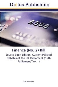 bokomslag Finance (No. 2) Bill