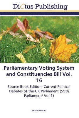 Parliamentary Voting System and Constituencies Bill Vol. 16 1