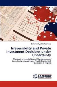 bokomslag Irreversibility and Private Investment Decisions Under Uncertainty