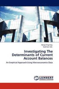 bokomslag Investigating The Determinants of Current Account Balances