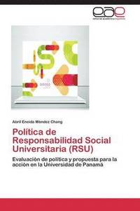 bokomslag Politica de Responsabilidad Social Universitaria (Rsu)