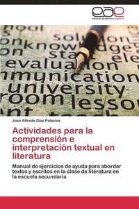 bokomslag Actividades Para La Comprension E Interpretacion Textual En Literatura