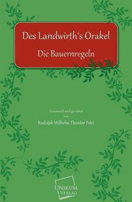 bokomslag Des Landwirths Orakel