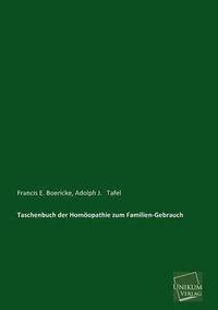 bokomslag Taschenbuch Der Homoopathie Zum Familien-Gebrauch