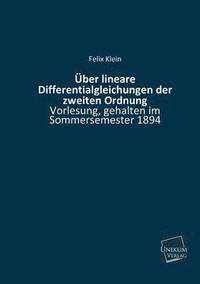 bokomslag Uber Lineare Differentialgleichungen Der Zweiten Ordnung