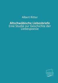 bokomslag Altschwabische Liebesbriefe