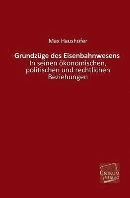 bokomslag Grundzuge Des Eisenbahnwesens