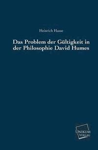 bokomslag Das Problem der Gltigkeit in der Philosophie David Humes