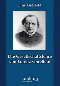 bokomslag Die Gesellschaftslehre Von Lorenz Von Stein