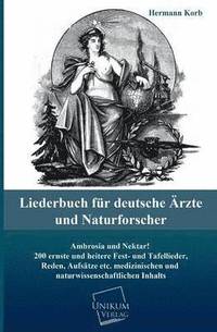 bokomslag Liederbuch Fur Deutsche Arzte Und Naturforscher