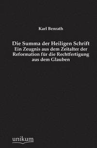 bokomslag Die Summa Der Heiligen Schrift