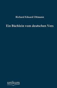 bokomslag Ein Buchlein Vom Deutschen Vers