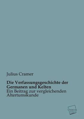 bokomslag Verfassungsgeschichte Der Germanen Und Kelten