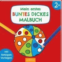 bokomslag Mein erstes buntes dickes Malbuch