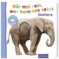 bokomslag Hör mal rein, wer kann das sein? - Zootiere