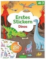 bokomslag Erstes Stickern Dinos