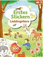 Erstes Stickern Lieblingstiere 1