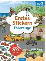 bokomslag Erstes Stickern Fahrzeuge