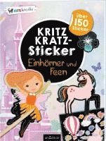 bokomslag Kritzkratz-Sticker Einhörner und Feen