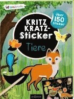 bokomslag Kritzkratz-Sticker Tiere