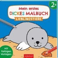 bokomslag Mein erstes dickes Malbuch ab 2 - Lieblingstiere