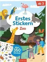 bokomslag Erstes Stickern - Zoo