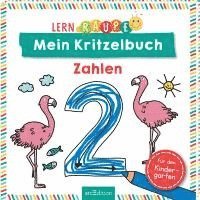 Lernraupe - Mein Kritzelbuch Zahlen 1