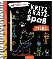 bokomslag Kritzkratz-Spaß Tiere