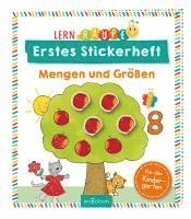 bokomslag Lernraupe - Erstes Stickerheft - Mengen und Größen