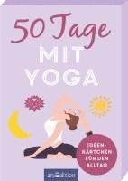bokomslag 50 Tage mit Yoga. Ideenkärtchen für den Alltag