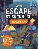 bokomslag Escape-Stickerbuch - Juwelenraub