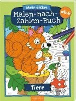 bokomslag Mein dickes Malen-nach-Zahlen-Buch - Tiere