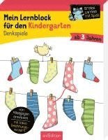 bokomslag Mein Lernblock für den Kindergarten - Denkspiele