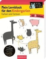 bokomslag Mein Lernblock für den Kindergarten - Farben und Formen