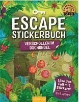 bokomslag Escape-Stickerbuch - Verschollen im Dschungel