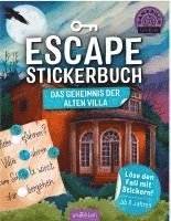 bokomslag Escape-Stickerbuch - Das Geheimnis der alten Villa