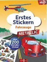 bokomslag Erstes Stickern Metallic - Fahrzeuge