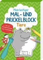 bokomslag Mein lustiger Mal- und Prickelblock - Tiere