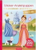 Sticker-Anziehpuppen Metallic - Prinzessinnen und Prinzen, Häftad. Tillgänglighet: Lägg i varukorg