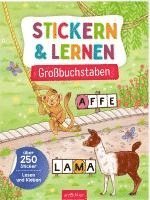 bokomslag Stickern & Lernen - Großbuchstaben