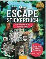 bokomslag Escape-Stickerbuch - Die unheimliche Ritterburg