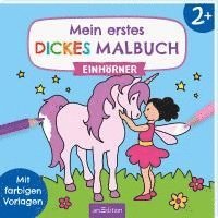 bokomslag Mein erstes dickes Malbuch ab 2 - Einhörner