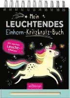bokomslag Mein leuchtendes Einhorn-Kritzkratz-Buch